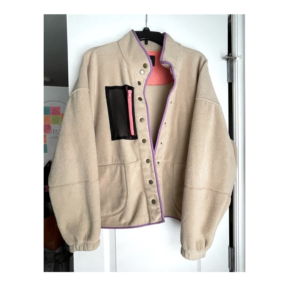 Camel & Purple Jacket